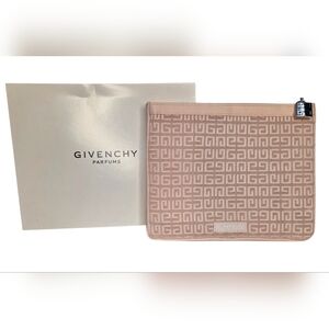 Givenchy Parfums Makeup Pouch - Cosmetic Bag Nude Pink - New